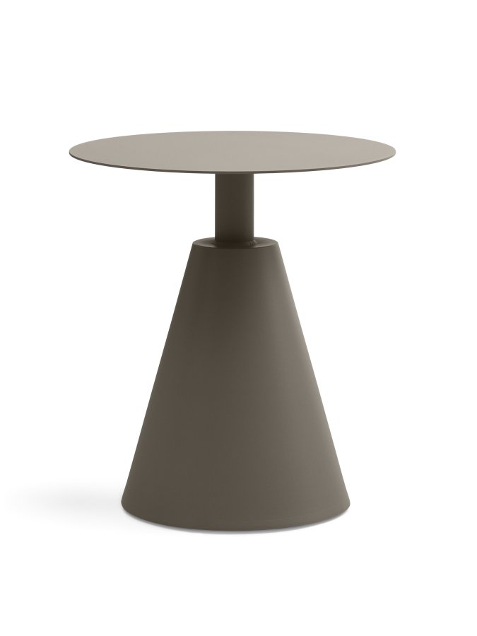 Maui cafést, m. 1 bord og 2 stole - rattan flet og stone gr metal