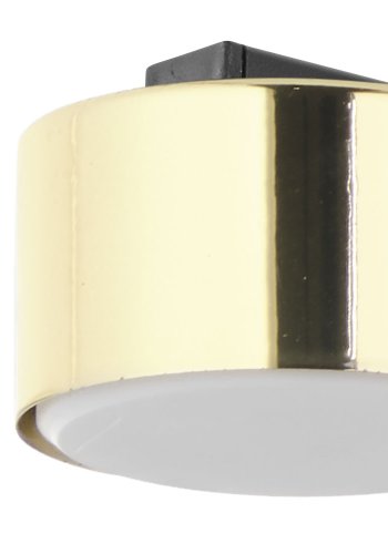 TK Dallas vglampe - guld og sort metal