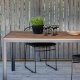 VENTURE DESIGN Break havebord, rektangulr - natur polywood og sort aluminium (90x200)