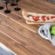 VENTURE DESIGN Break havebord, rektangulr - natur polywood og sort aluminium (90x200)