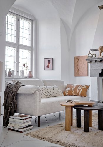 BLOOMINGVILLE Ginger Plaid, Grn, Uld W: 125cm, L: 150cm