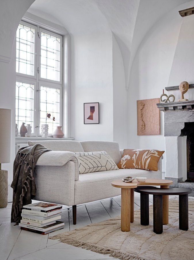 BLOOMINGVILLE Ginger Plaid, Grn, Uld W: 125cm, L: 150cm