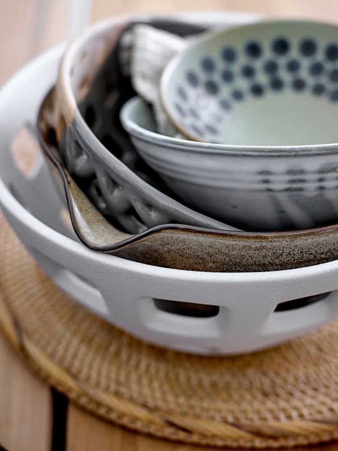 BLOOMINGVILLE Foligno Skl, Hvid, Stentj