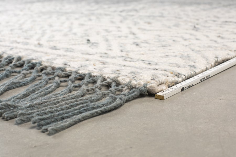 WHITE LABEL LIVING Liv gulvtppe, rektangulr - havbl uld (200x300)