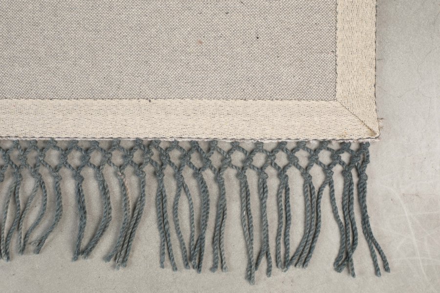 WHITE LABEL LIVING Liv gulvtppe, rektangulr - havbl uld (200x300)