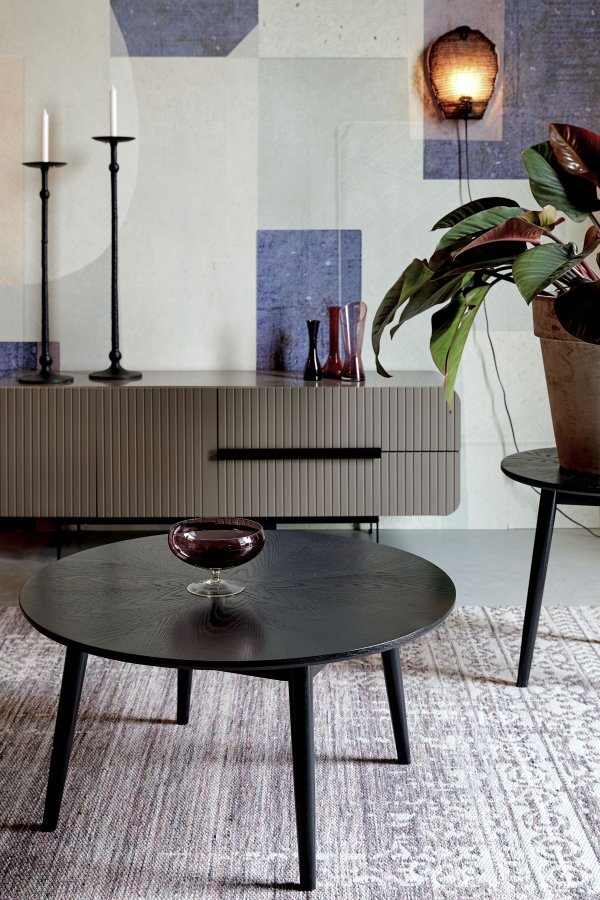 WHITE LABEL LIVING Liv gulvtppe, rektangulr - lilla uld (170x240)