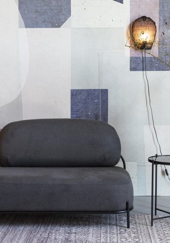 WHITE LABEL LIVING Liv gulvtppe, rektangulr - lilla uld (170x240)