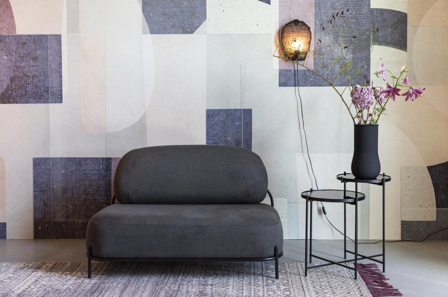 WHITE LABEL LIVING Liv gulvtppe, rektangulr - lilla uld (170x240)