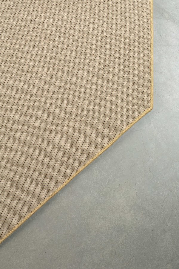 ZUIVER Harmony gulvtppe, m. mnster - brun og rice decolan (160x230)