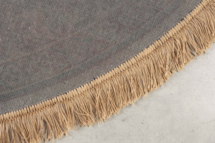 WHITE LABEL LIVING Raz gulvtppe, rund - grn og multifarvet viskose (200)