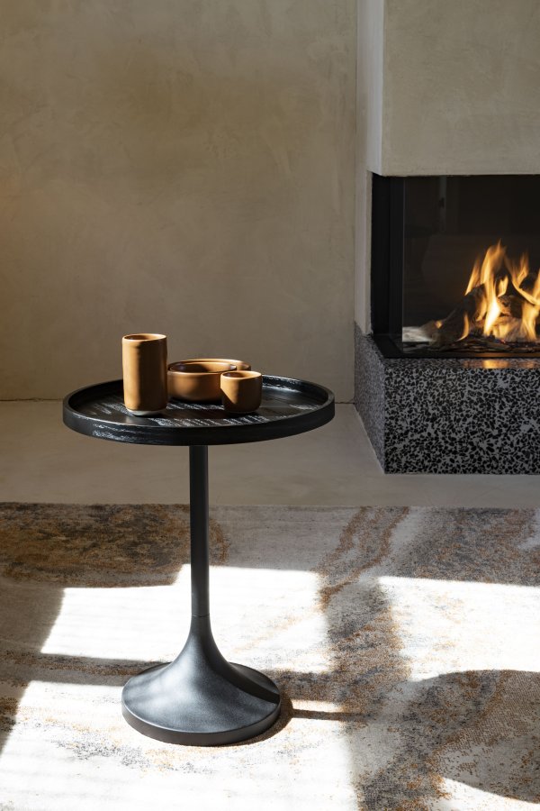 ZUIVER Solar gulvtppe, m. mnster, rektangulr - gr og terra decolan (160x230)