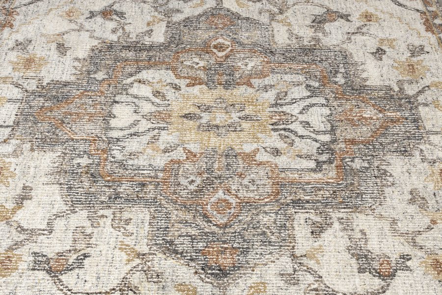 DUTCHBONE Amori gulvtppe, rektangulr - gr og mursten polyester og uld (200x300)