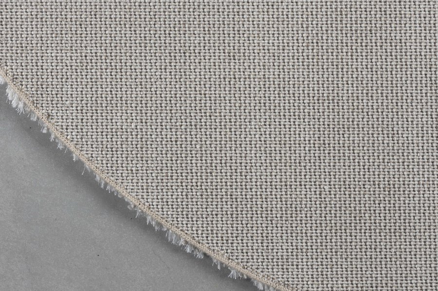 ZUIVER Zest gulvtppe, m. mnster, oval - gr uld (160x230)