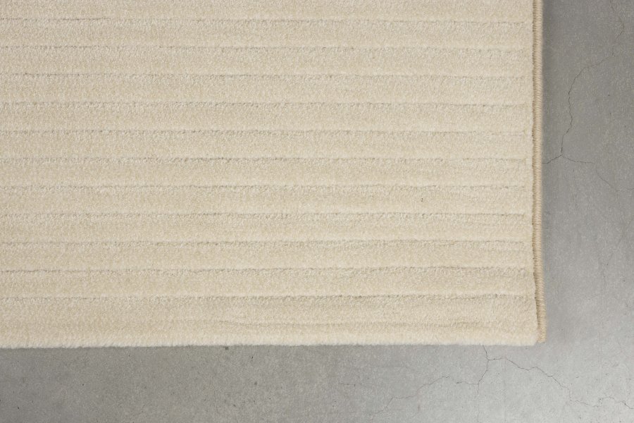 ZUIVER Shore gulvtppe, m. mnster, rektangulr - sand decolan (160x230)