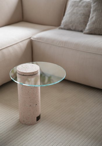 ZUIVER Shore gulvtppe, m. mnster, rektangulr - sand decolan (160x230)