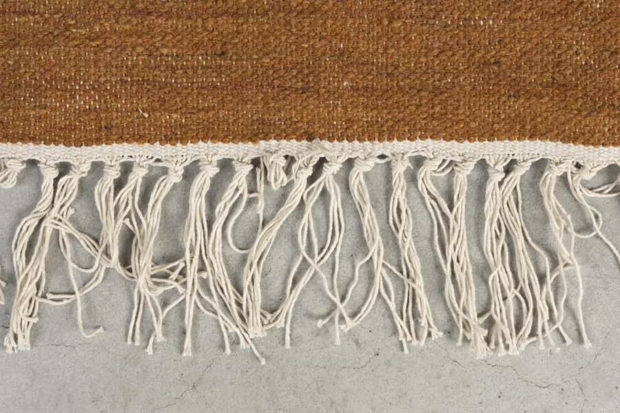 DUTCHBONE Pavillon gulvtppe, rektangulr - brun og multifarvet uld (160x230)