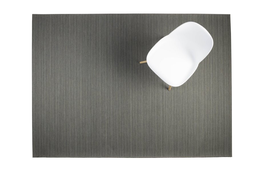 ZUIVER Waves gulvtppe, rektangulr - stengrn uld (170x240)