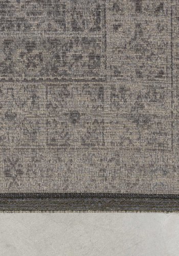 DUTCHBONE Devon guldtppe, rektangulr - trkul grn uld (200x300)