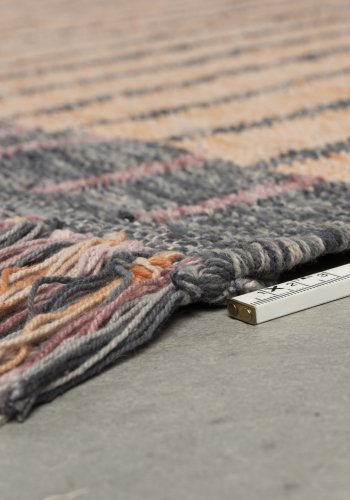 DUTCHBONE Hampton gulvtppe, rektangulr - lilla og multifarvet bomuld (160x230)