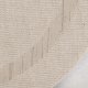 ZUIVER Spark gulvtppe, m. mnster, oval - beige uld (160x300)