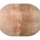 ZUIVER Sunset gulvtppe, oval - lyserd polyester (160x230)