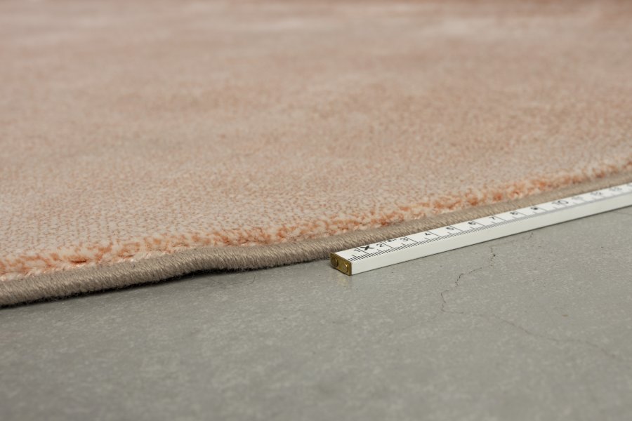 ZUIVER Sunset gulvtppe, oval - lyserd polyester (160x230)