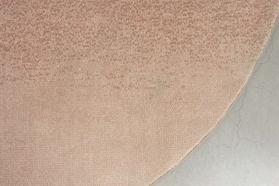 ZUIVER Sunset gulvtppe, oval - lyserd polyester (160x230)