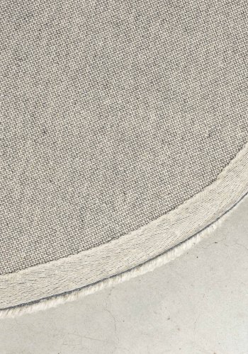 ZUIVER Former gulvtppe, m. mnster - hvid uld (160x230)