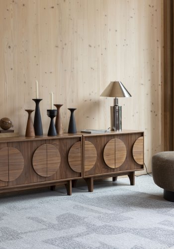 ZUIVER Frantic gulvtppe, m. mnster, rektangulr - gr uld (160x240)