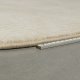 WHITE LABEL LIVING Lignes gulvtppe, rektangulr - beige decolan (160x230)