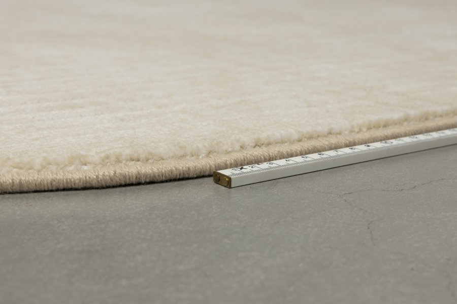 WHITE LABEL LIVING Lignes gulvtppe, rektangulr - beige decolan (160x230)