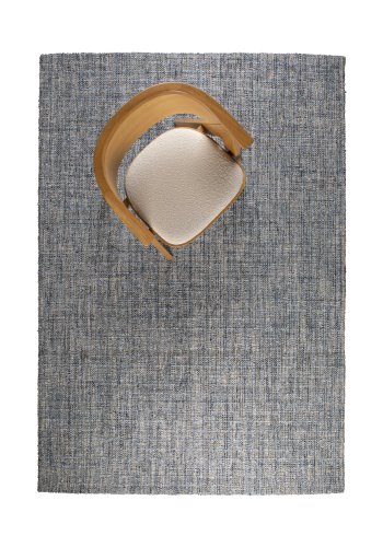 ZUIVER Heaven gulvtppe, rektangulr - bl gr uld og polyester (160x230)