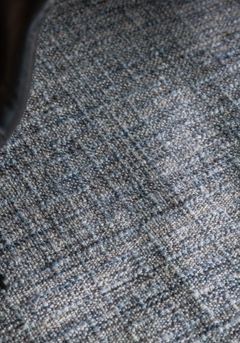 ZUIVER Heaven gulvtppe, rektangulr - bl gr uld og polyester (160x230)