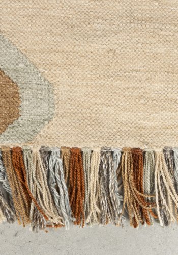 ZUIVER Saigon gulvtppe, rektangulr - multifarvet genanvendt PET (160x230)