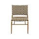 VENTURE DESIGN Calapan udendrs loungestol - beige/brun polyrattan og natur aluminium