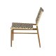 VENTURE DESIGN Calapan udendrs loungestol - beige/brun polyrattan og natur aluminium