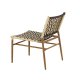 VENTURE DESIGN Calapan udendrs loungestol - beige/brun polyrattan og natur aluminium