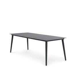 Korfu havebord, rektangulr - antracitgr aluminium (220x90)