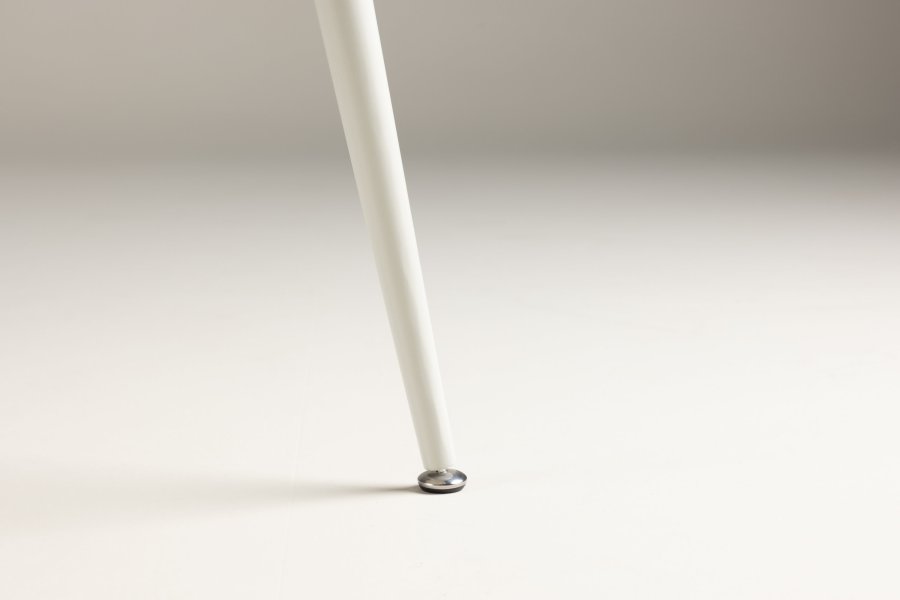 VENTURE DESIGN Plaza spisebord, rund - beige MDF og stl (120)