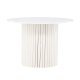 VENTURE DESIGN Härön spisebord, rund - hvid MDF og stl (110)