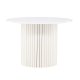 VENTURE DESIGN Härön spisebord, rund - hvid MDF og stl (110)
