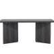 VIND COLLECTION Bassholmen spisebord, rektangulr - sort MDF (90x180)
