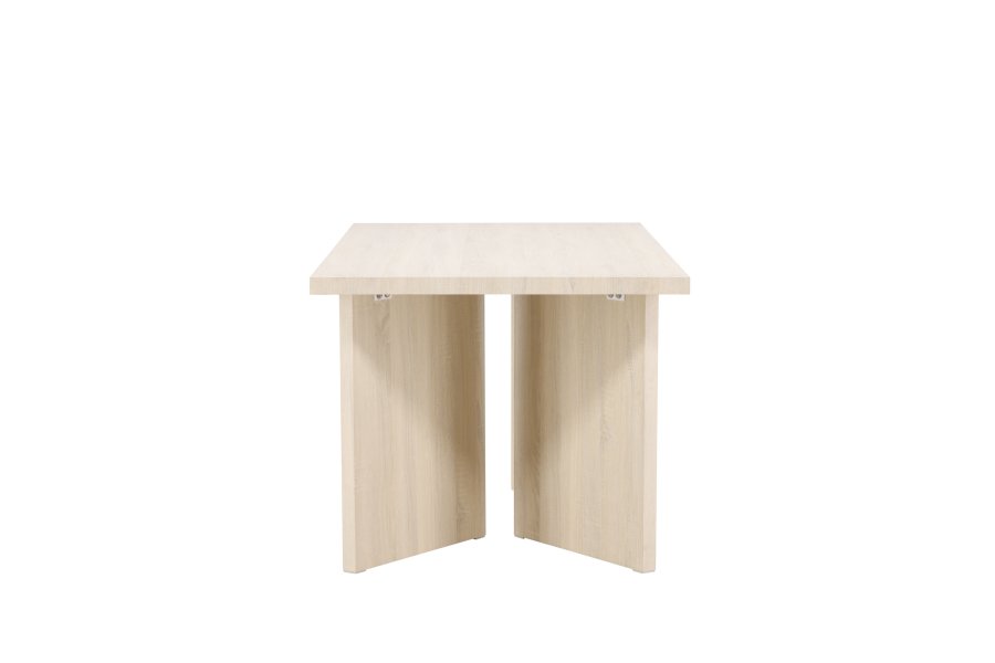 VIND COLLECTION Bassholmen spisebord, rektangul�r - hvidvasket MDF (90x180)
