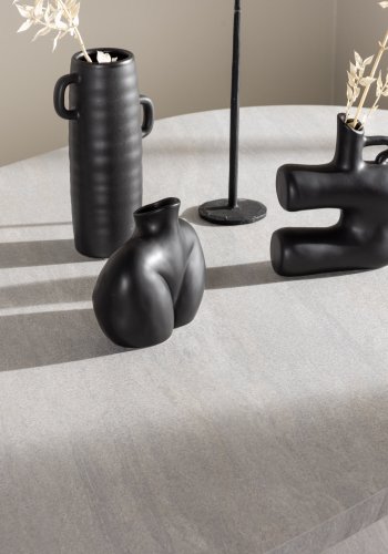 VENTURE DESIGN Grönvik spisebord - hvid betonlook MDF (220x100)