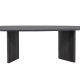 VENTURE DESIGN Grönvik spisebord - sort MDF (220x100)