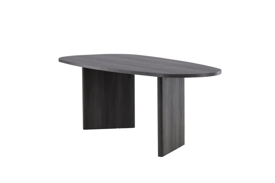 VENTURE DESIGN Grönvik spisebord - sort MDF (220x100)