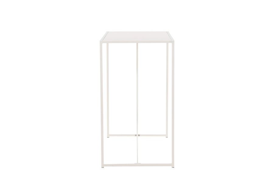 VENTURE DESIGN Brea barbord, rektangulr - beige MDF og stl (60x120)