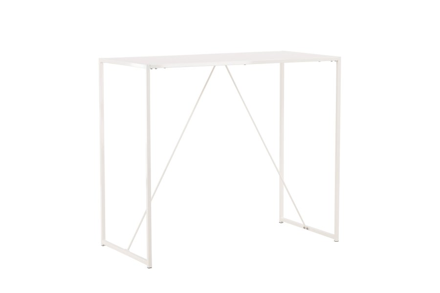 VENTURE DESIGN Brea barbord, rektangulr - beige MDF og stl (60x120)