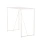 VENTURE DESIGN Brea barbord, rektangulr - beige MDF og stl (60x120)