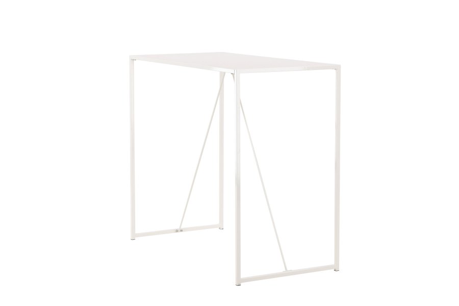 VENTURE DESIGN Brea barbord, rektangulr - beige MDF og stl (60x120)